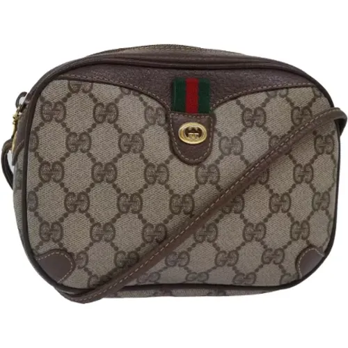 Pre-owned Canvas gucci-bags , female, Sizes: ONE SIZE - Gucci Vintage - Modalova