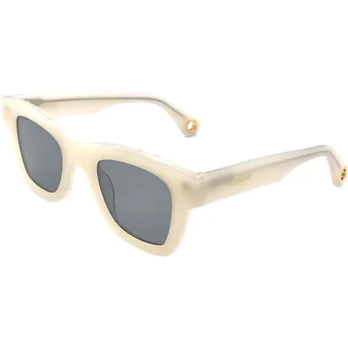 High-Quality Celluloid Sunglasses , unisex, Sizes: 49 MM - Jacquemus - Modalova