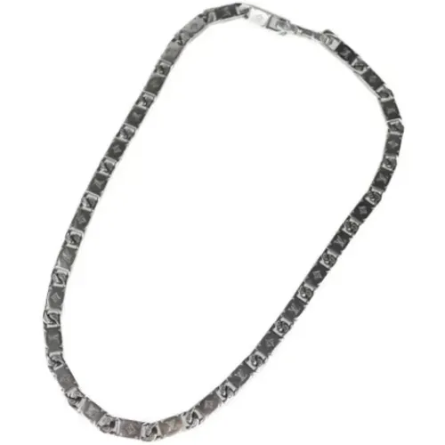 Pre-owned Metal necklaces , female, Sizes: ONE SIZE - Louis Vuitton Vintage - Modalova