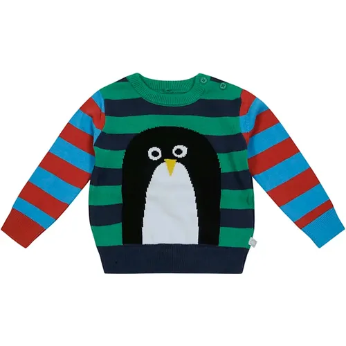 Pinguin Gestreifter Pullover - Stella Mccartney - Modalova