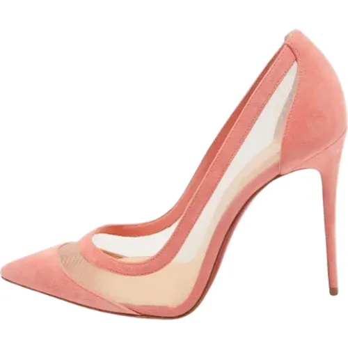 Pre-owned Mesh heels , female, Sizes: 5 1/2 UK - Christian Louboutin Pre-owned - Modalova