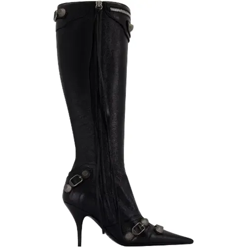 Leder boots Balenciaga - Balenciaga - Modalova