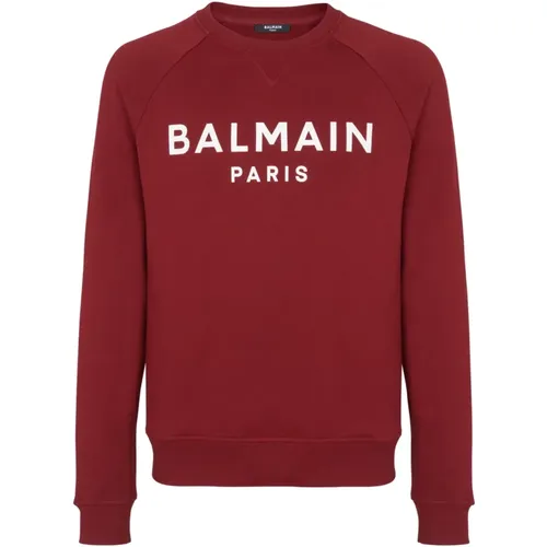 Paris Sweatshirt , Herren, Größe: L - Balmain - Modalova