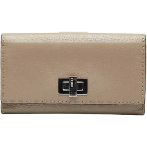 Pre-owned Leather Fendi Wallet , female, Sizes: ONE SIZE - Fendi Vintage - Modalova