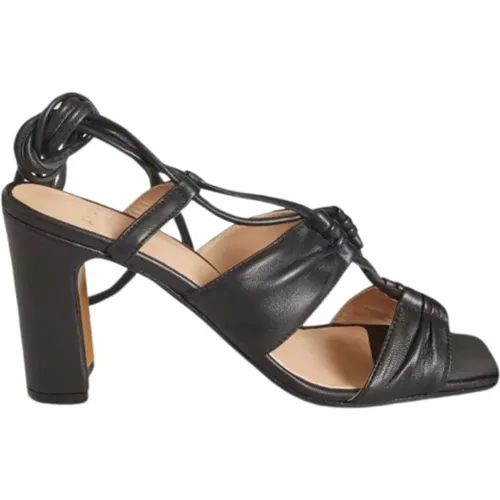 Leather Christina Sandals , female, Sizes: 4 UK, 5 UK, 7 UK, 3 UK, 8 UK, 6 UK - Anaki - Modalova