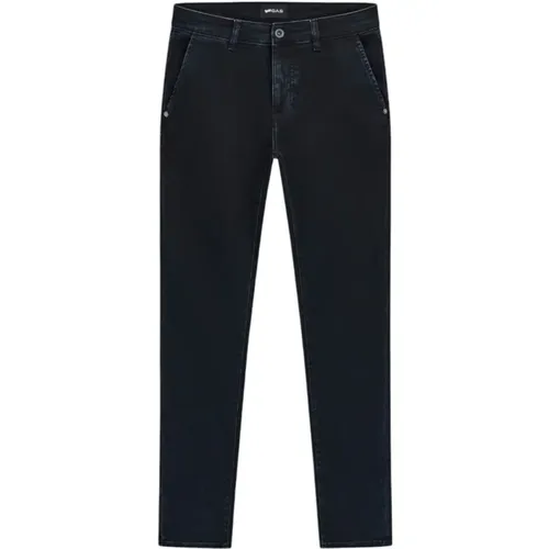 Skinny Fit Chino Jeans in Dunkelblau - GAS - Modalova