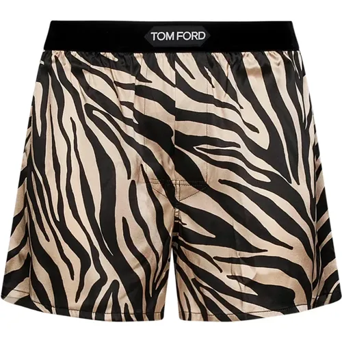 Men's Accessories Underwear Beige Ss23 , male, Sizes: L - Tom Ford - Modalova