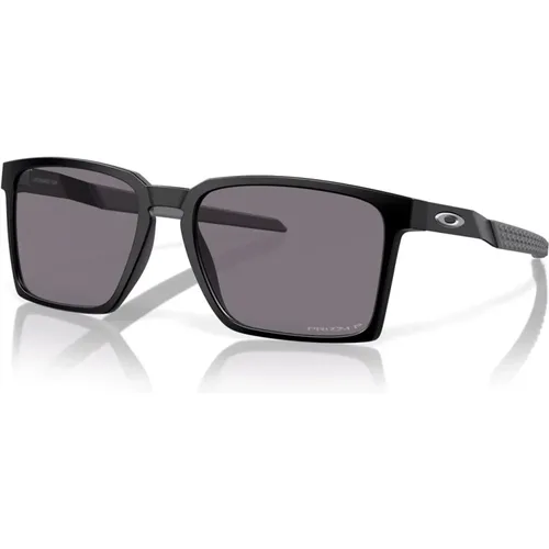 Rectangular Polarized Sunglasses Exchange Sun , unisex, Sizes: 56 MM - Oakley - Modalova