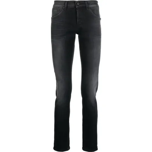 Slim-Fit George Jeans , Herren, Größe: W31 - Dondup - Modalova
