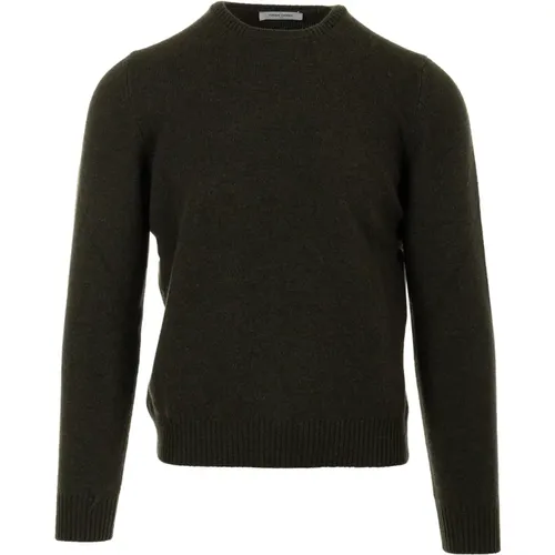 Grüner Pullover Paricollo Stil , Herren, Größe: 2XL - Gran Sasso - Modalova