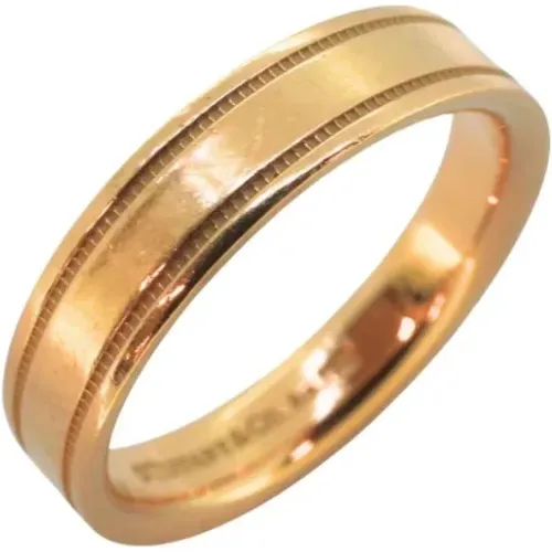 Pre-owned Rose Gold rings , female, Sizes: ONE SIZE - Tiffany & Co. Pre-owned - Modalova