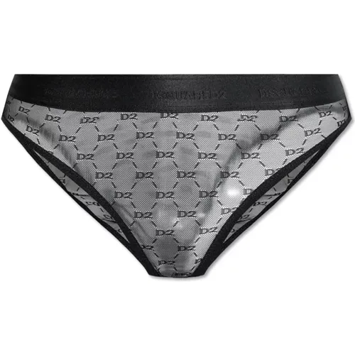 Logo briefs , Damen, Größe: L - Dsquared2 - Modalova