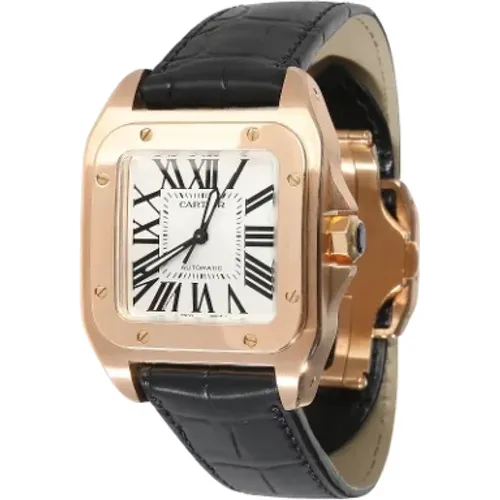 Pre-owned Metal watches , female, Sizes: ONE SIZE - Cartier Vintage - Modalova