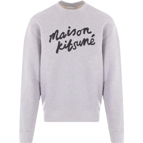 Sweatshirts Hoodies , Herren, Größe: L - Maison Kitsuné - Modalova