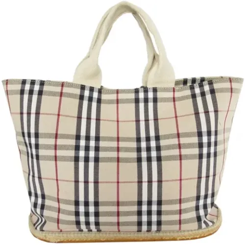 Pre-owned Canvas handbags , female, Sizes: ONE SIZE - Burberry Vintage - Modalova