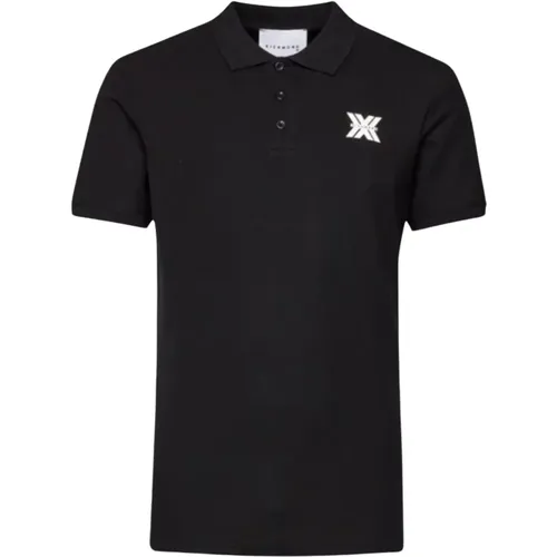 Herren Polo Shirt Klassischer Stil , Herren, Größe: L - John Richmond - Modalova