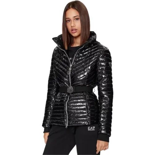 Stylish Women's Down Jacket , female, Sizes: XL - Emporio Armani EA7 - Modalova