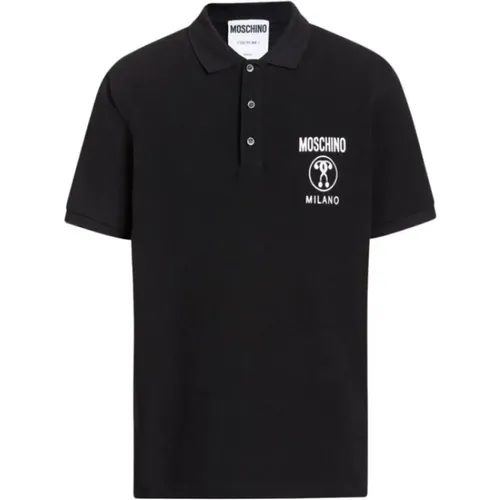 Polo T-Shirt Couture , male, Sizes: S - Moschino - Modalova