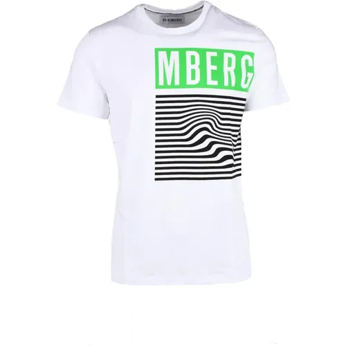 Weißes T-Shirt für Männer , Herren, Größe: L - Bikkembergs - Modalova