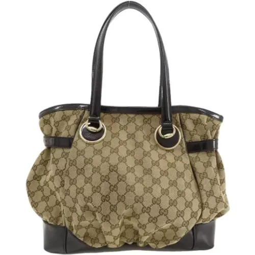 Pre-owned Canvas gucci-bags , female, Sizes: ONE SIZE - Gucci Vintage - Modalova