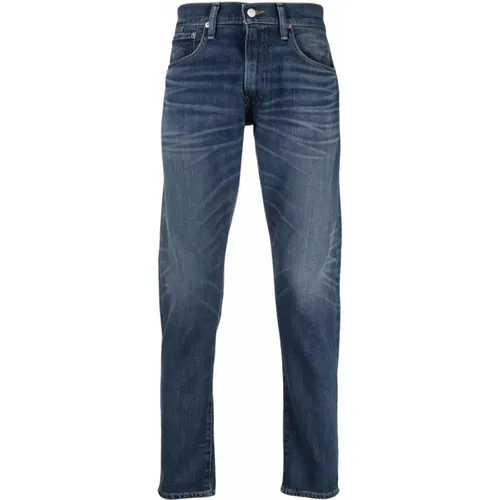 Blaue Gerades Jeans für Männer , Herren, Größe: W33 L32 - Polo Ralph Lauren - Modalova