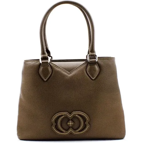 Stilvolle Handtasche in Braun , Damen, Größe: ONE Size - La Carrie - Modalova