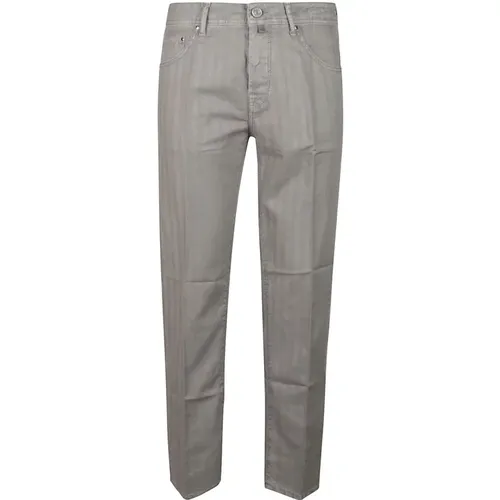 Pockets Jeans Slim Carrot Scott , male, Sizes: W31, W34, W32, W38 - Jacob Cohën - Modalova