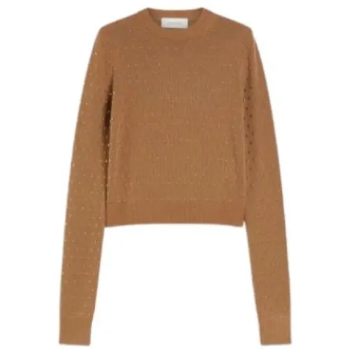 Wool and Cashmere Sweater , female, Sizes: M, S, XS - SPORTMAX - Modalova