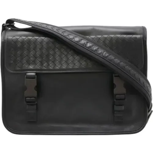 Pre-owned Leder schultertasche - Bottega Veneta Vintage - Modalova