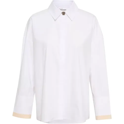 Nillakb Shirt Bluser - Bright , female, Sizes: L, XS, S, M - Karen by Simonsen - Modalova