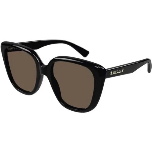 Brown Sunglasses Women Style , female, Sizes: 54 MM - Gucci - Modalova