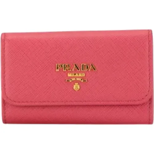 Pre-owned Leather key-holders , female, Sizes: ONE SIZE - Prada Vintage - Modalova