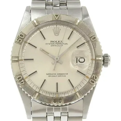 Pre-owned Stainless Steel watches , male, Sizes: ONE SIZE - Rolex Vintage - Modalova