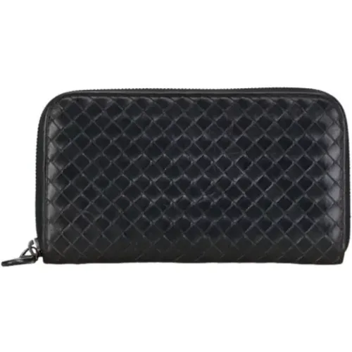 Pre-owned Leather wallets , female, Sizes: ONE SIZE - Bottega Veneta Vintage - Modalova