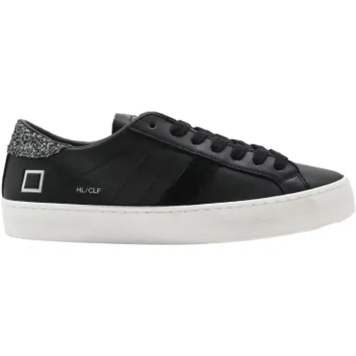 Casual schwarze Sneakers für Frauen , Damen, Größe: 37 EU - D.A.T.E. - Modalova