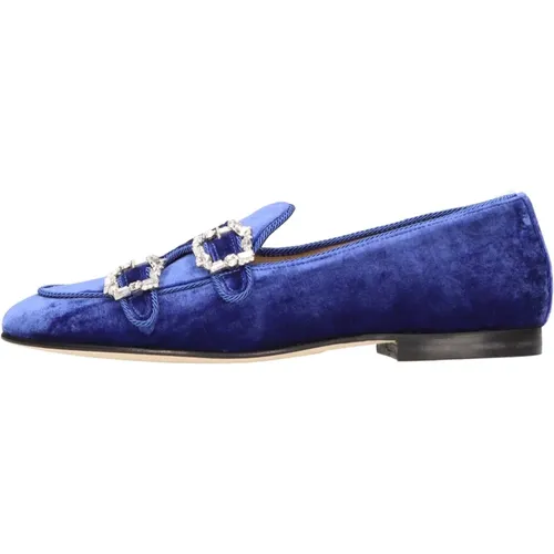 Flache Schuhe Blau,EDHEN - Edhèn Milano - Modalova