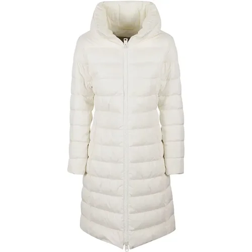 Weiße Jacke mit 100% Polyamid-Zusammensetzung , Damen, Größe: XS - Herno - Modalova