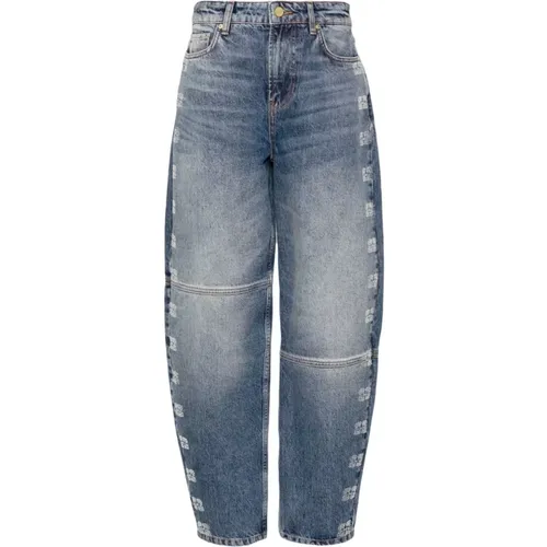 Loose-fit Jeans , Damen, Größe: W26 - Ganni - Modalova