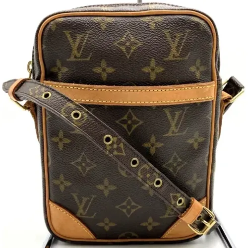 Pre-owned Canvas shoulder-bags , female, Sizes: ONE SIZE - Louis Vuitton Vintage - Modalova