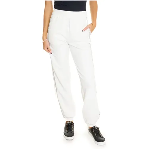 Slim Fit Casual Hose , Damen, Größe: XS - Emporio Armani - Modalova