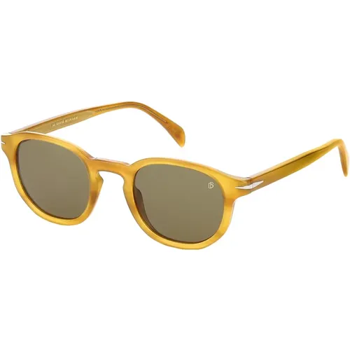 DB 1007/S Sunglasses , male, Sizes: 49 MM - Eyewear by David Beckham - Modalova