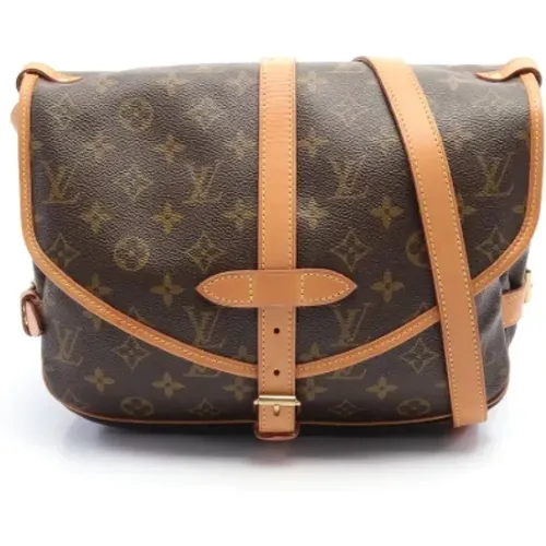 Pre-owned Leather shoulder-bags , female, Sizes: ONE SIZE - Louis Vuitton Vintage - Modalova