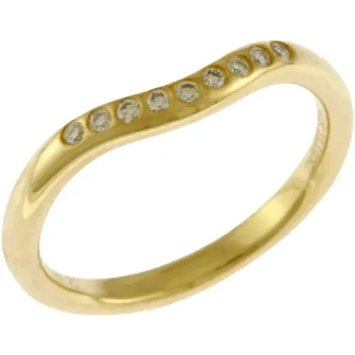 Pre-owned Gold rings , female, Sizes: ONE SIZE - Tiffany & Co. Pre-owned - Modalova