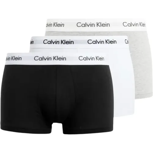 Underwear Set - Black, White, Grey , male, Sizes: S, XS - Calvin Klein - Modalova