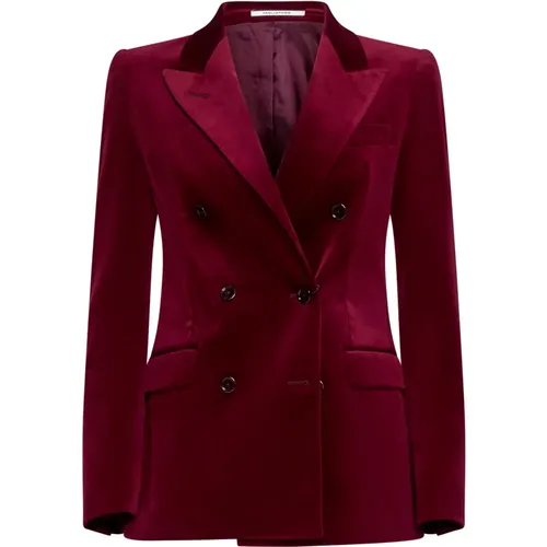 Stylish Prune Jackets , female, Sizes: S - Tagliatore - Modalova