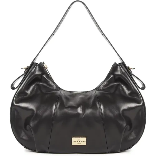Leather Shoulder Bag , female, Sizes: ONE SIZE - John Richmond - Modalova