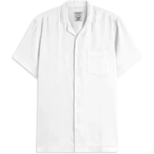 Leinenhemd in Weiß , Herren, Größe: M - Ecoalf - Modalova