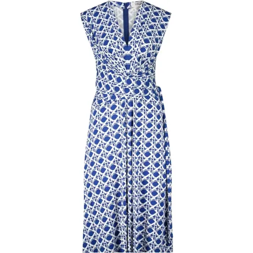 Wrap Maxi Dress with Geometric Pattern , female, Sizes: M - Diane Von Furstenberg - Modalova