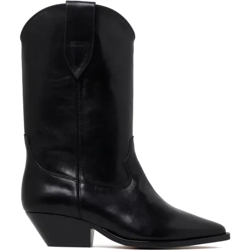 Calf Leather Boots , female, Sizes: 3 UK, 4 UK, 6 UK, 5 UK, 8 UK, 7 UK - Isabel marant - Modalova