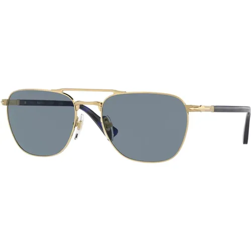 Gold/Lichtblaue Sonnenbrille,Sunglasses - Persol - Modalova